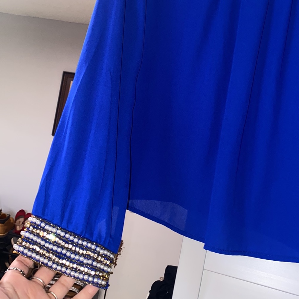 Blue blouse - Picture 3 of 5